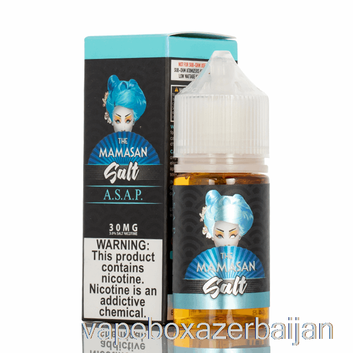 Vape Azerbaijan ASAP - The Mamasan SALT - 30mL 30mg